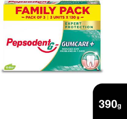 PEPSODENT Gum Care Expert Protection Toothpaste 390G_(3x130g) Toothpaste