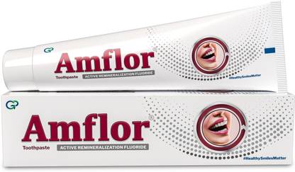 Amflor Organic Fluoride - Mint Flavour Toothpaste