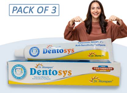 Dentosys Toothpaste - Reduce Tooth Sensitivity to Cold, Heat, Acids, Sweet Etc... Toothpaste