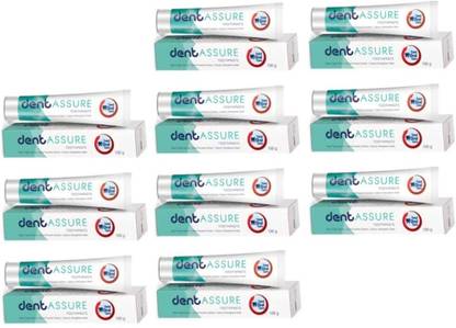 ASSURE Neem Toothpaste, 100GM (Pack of 10) Toothpaste