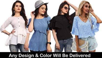 Casual Multicolor Top
