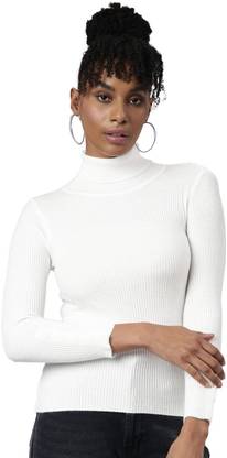 Icw Casual Solid Women White Top