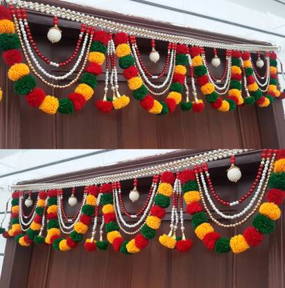 SATVIK CREATIONS Authentic Handcrafted Toran: Celebrating India's Artistic Heritage Toran