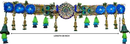 delisha karigari Peacock Design Toran for Main Door Toran