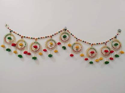 Aronkart Toran for Main Door Hanging with Big Chudi Design | Decorative Door Toran