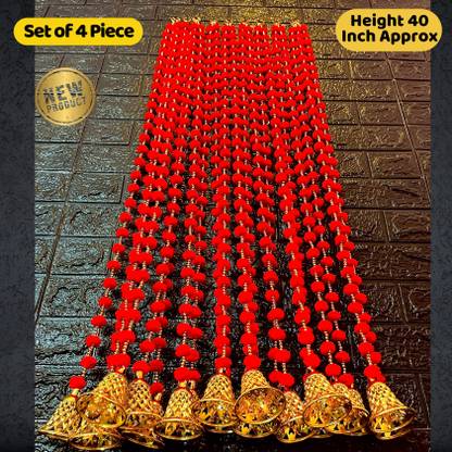 Sazavat store 4Piece_Red_PomToran Toran