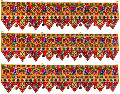 toran trend New Combo Pack Door Hanging Fancy Bandarwal Toran Toran