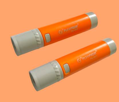 PLSUPREME mini pocket rechargeable torch light with 3 different modes|LED Torch light Torch