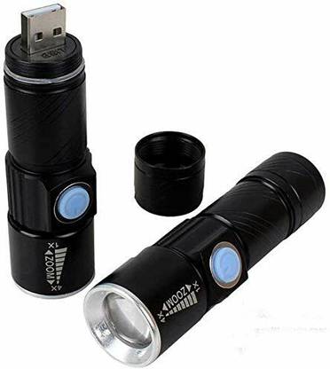 KH LED Flashlight Rechargeable 350 Lumen,type 02 Torch