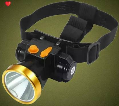 Ziddjeet E638 (Rechargeable LED Headlamp) 1200mAh battery 50W Power 8 Hours Working Torch