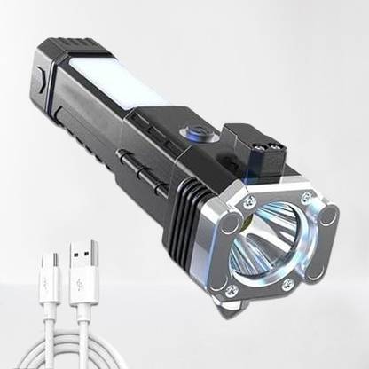 Techpunch LED Torch Rechargeable Tourch Light Pocket Tourch For Emergency Uses-HDLEDT73 Torch