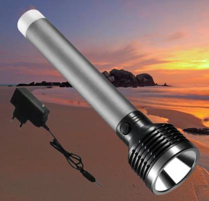 Kloud-Mounten LED Torch Light Long Range 1000 m,1 Km High Range Back Light Heavy Duty 12 hr-21 Torch