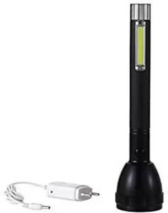 HASRU 2 in 1 Lithium Battery Long Range Led torch Light Rechargeable Torch