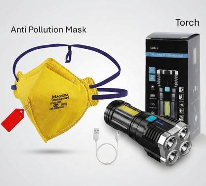 Sebon Magnum 4 in 1 Led Lights Rechargeable Torch