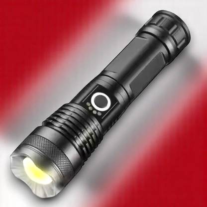Stybits H272 (ZOOMABLE METAL LED TORCH)5 Modes Flashlight, Super Bright Torch