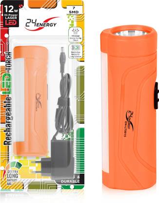 24 ENERGY Recgargeable Torch Light Torch