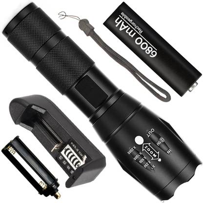 jkl AB 500 Meter Range 5Mode Waterproof LED Search Light Outdoor Lamp 20W Flashlight Torch