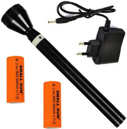 LED FLASHLIGHT LED Big Rechargeable UltraBright Focus longRange Flashlight Emergency Torchlight Torch