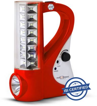 Pick Ur Needs Rechargeable Emergency 2 In1 Home LED Torch Lantern Lamp Light with 24 SMD Light Torch