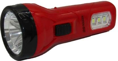 PW PENCILWALA 10W LED Laser 400m Range & COB 2in1 Rechargeable Tracking Torch Plastic Torch