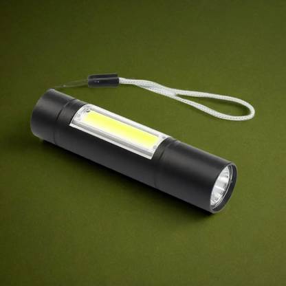 Khatusha V512 (ZOOMABLE METAL LED TORCH)3 Modes Flashlight, Super Bright Torch