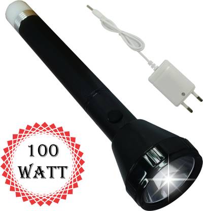 ZFX Laser LED Torch Light Long Range 1000 Meter & 1 km With Double Battery & Charger 12 hrs Torch Emergency Light