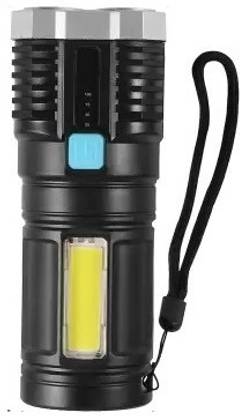 BSVR High quality Super Bright LED Flashlight 4 Lighting Torch High Lumens 122 6 hrs Torch Emergency Light