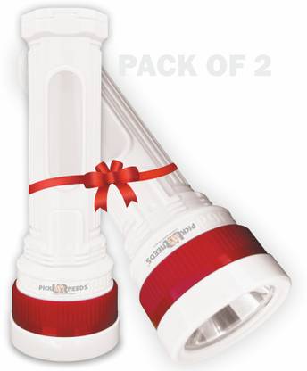 Pick Ur Needs Emergency Rechargeable Mini Torch Pocket LED Light With 1000 mAh Lithium Battery Torch