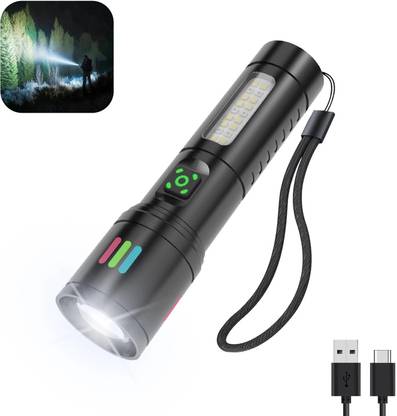Dazzel Flex Rechargeable Super Bright Torch High Power Flashlight For Camping Hiking Outdoor Torch