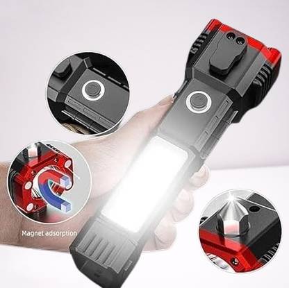 Techpunch LED Torch Rechargeable Tourch Light Pocket Tourch For Emergency Uses-HDLEDT20 Torch