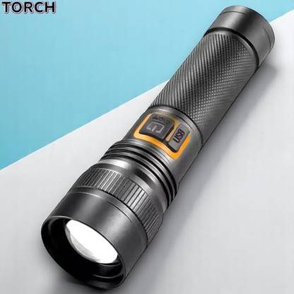 Nilesawar X16 (ZOOMABLE METAL)5 Modes Flashlight, Super Bright Cree T6 LED Light Torch Torch