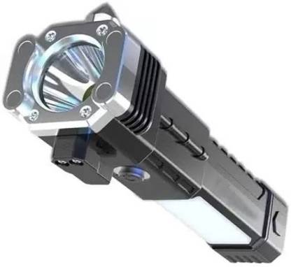 NKL 4Modes LED Torch+Hammer+Seat Belt Cutter+Power Bank 142 Torch