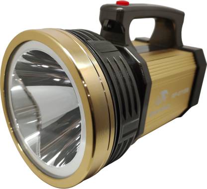 shoptric 200W Jumbo LED Laser Light With T6 LED Lamp For Ultra Bright & Highly Long Duration Up To 2000 Meters Included 3 Modes Bright Light, Weak Light & Blinker Built in 6000mAh Batteries Also Use as A Power Bank Torch