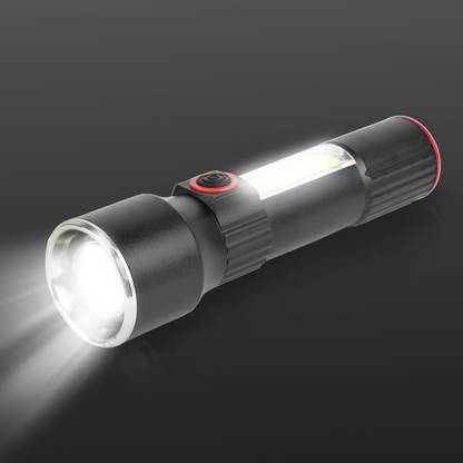 Care 4 4 HIGH/LOW/SIDE COB/SIDE STORBE LIGHT MODES ZOOMABLE METAL TORCH C USB CHARGING Torch