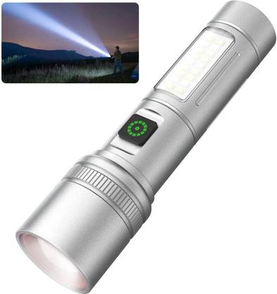UN1QUE 1500mAh Super Bright LED Flashlight, 1000 Lumens, 6 Light Modes Torch