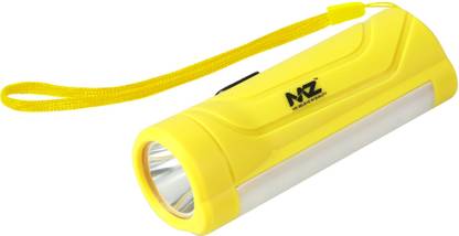 MZ M901 (RECHARGEABLE LED TORCH) 12W Laser + 7 SMD COB, 1200mAh Battery Torch
