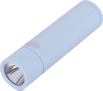 ECOSKY USB RECHARGEABLE FLASHLIGHT TORCH 3 MODES WITH BLINKER Torch