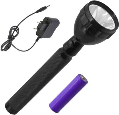 LED FLASHLIGHT Rechargeable Industrial Security Purpose Metal Body LED Torch Light Torch