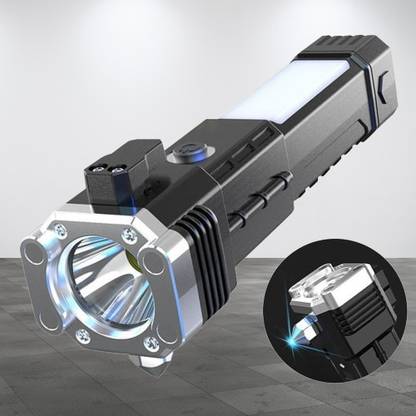 Techpunch LED Torch Rechargeable Tourch Light Pocket Tourch For Emergency Uses-HDLEDT91 Torch