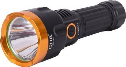 GOR Sun High Power 600M 3 Mode LED Flashlight 6.5 Inch Torch
