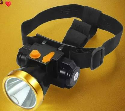 Ziddjeet E815 (Rechargeable LED Headlamp) 1200mAh battery 50W Power 8 Hours Working Torch
