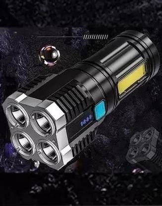 NKL High quality Super Bright LED Flashlight 4 Lighting Torch High Lumens 100 6 hrs Torch Emergency Light