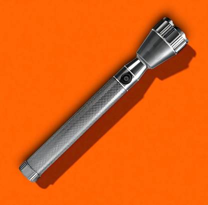 3BAAN P342 USB Rechargeable Torch Light | Long Range LED Flashlight with Zoom Function Torch