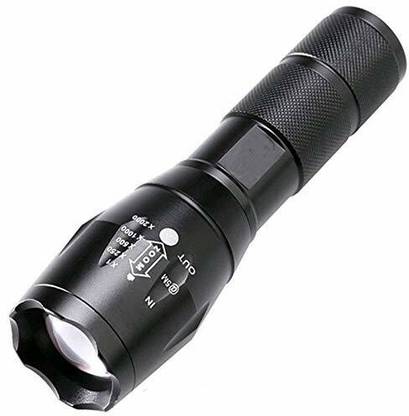 MHAX T6-Torch Brightest LED Flashlight with 5 Modes Best XML T6 LED Chip 8 hrs Torch Emergency Light