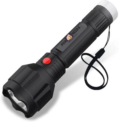 Pick Ur Needs Dual Mode Power Full Rechargeable Torch Up Range With BackLight Small Led Torch Torch