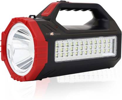 Pick Ur Needs Bright Led Torch Light Laser Long Range High Power Search Light Kisan Rechargeable with 36 LED Side Emergency Light टॉर्च