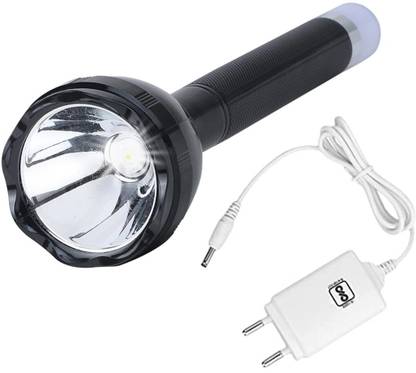 JY-SUPER Rechargeable Electric Torch LED Bright Portable Flashlight Torch