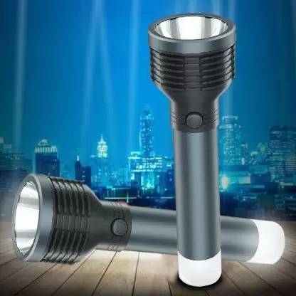 Zimork Super Bright LED Torch, 4 Light Modes For Camping Hiking and Emergency Use Torch