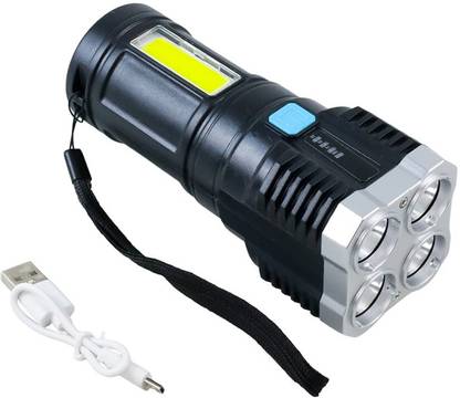 MZ LS03 (USB CHARGE FLASHLIGHT) 5V USB Torch + COB Light Torch