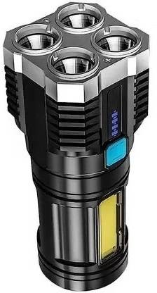 BSVR High quality Super Bright LED Flashlight 4 Lighting Torch High Lumens 47 Torch